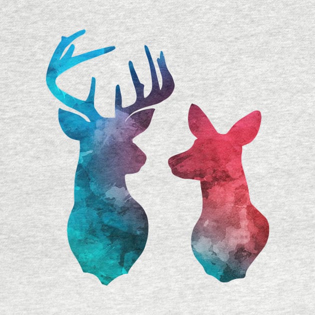 deer by wildmagnolia